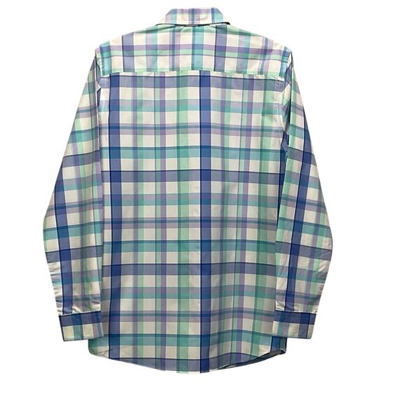 Made by Cam Newton Button Up Shirt Men's Size S Multicolor Plaid Modern Fit NWT - Picture 8 of 9